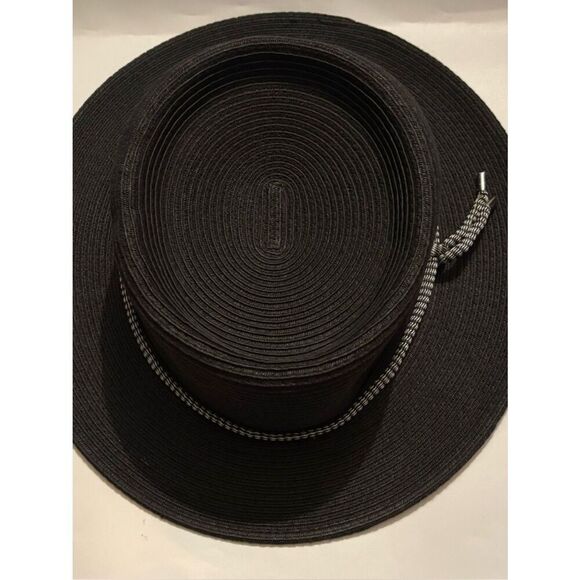 rag & bone Black Somer Beach Hat  Size L ~ Excellent main image 11